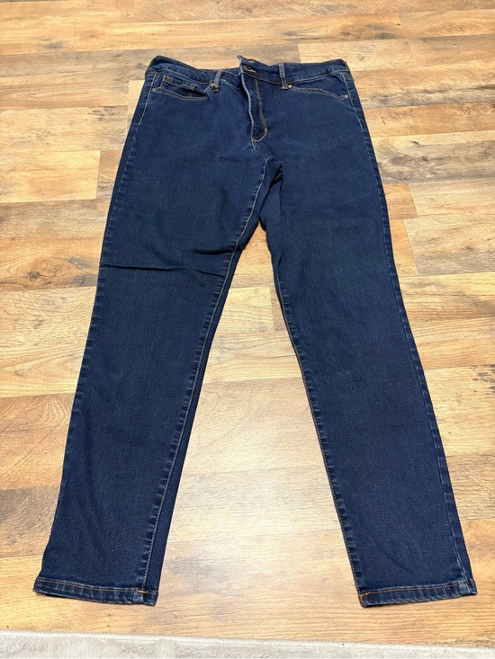 Delaluz Denim - Delaluz Denim Dark Wash Skinny Jeans – Women’s Size 14